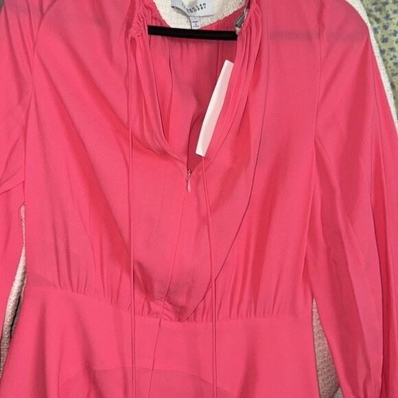 NWT 1497.00  Stella McCartney Amanda gathered minidress Large 44 - Picture 11 of 13